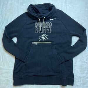 Nike Cowl Neck Pullover Sweatshirt Womens XS Mens Colorado Buffalos CU Buffs